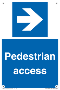 Pedestrian access